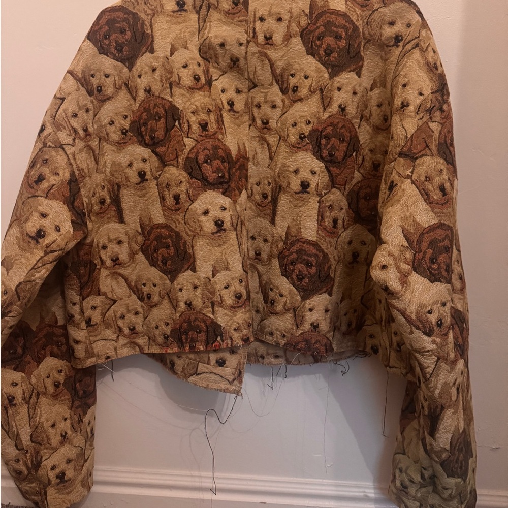 Dressed in LALA Puppy Print Jacket missing LaLa patch - Picture 6 of 6